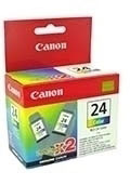 Canon Twin Pack BCI-24 Color (BCI24CTP)